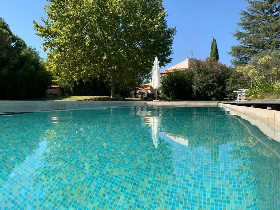 Petit Mas Calme Typique Du Sud ! Villa Valergues Luaran gambar